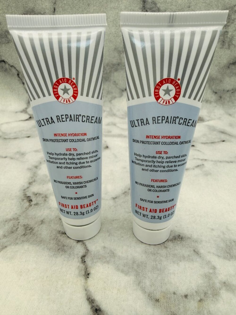 First Aid Beauty Skincare Set-Ultra Repair Cream Intense Hydration Skin-2pc-NEW - Picture 2 of 16
